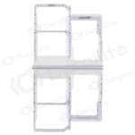 Samsung A415 Galaxy A41 2020 SIM kortelės laikiklis (baltas)