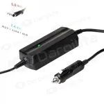 Automobilinis ne&scaron;iojamojo kompiuterio pakrovėjas Akyga AK-ND-33 (19.5V / 3.34A 65W 7.4 x 5.0mm + pin) DELL 1.2m
