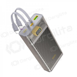 I&scaron;orinė baterija Power Bank Hoco J104A Discovery Edition 22.5W 20000mAh pilka