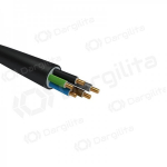 N2XH-J 5x1.5 kabelis ELPAR (behalogeninis, monolitinis, 1m)