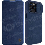 Apple iPhone 14 Plus dėklas &bdquo;Nillkin Leather&ldquo; (mėlynas)