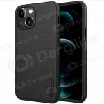 Apple iPhone 15 Plus dėklas &bdquo;Nillkin Frosted Shield&ldquo; (juodas)
