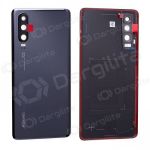 Huawei P30 galinis baterijos dangtelis (juodas) (naudotas grade C, originalus)