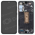 Samsung Galaxy S23+ ekranas (juodas) (su rėmeliu) (OLED)