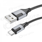 USB-C laidas Borofone BX101 USB-A į USB-C 1 m juodas