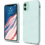 Apple iPhone 15 Pro dėklas "Liquid Silicone" 1.5mm (mėtinė)