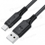USB-C laidas Acefast C17-04 USB-A į USB-C 1.2 m 3A juodas