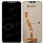 Huawei Mate 20 Lite ekranas (juodas) - Premium