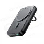 I&scaron;orinė baterija (Power Bank) Joyroom JR-W050 10000 mAh 20 W Magnetic Wireless, juoda