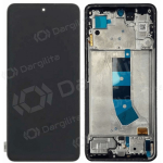 Xiaomi Redmi Note 13 4G ekranas (juodas) (su rėmeliu) (originalus)