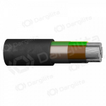Jėgos kabelis Prysmian Group AXPK-PE 4x240 mm&sup2; aliuminis XLPE 0.6/1 kV