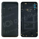 Huawei P Smart 2019 galinis baterijos dangtelis (juodas) (naudotas grade B, originalus)