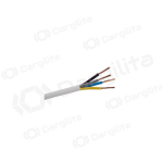 Lankstus kabelis Lietkabelis OMY 4x1.0&nbsp;mm&sup2; varinis PVC 100&nbsp;m ritė