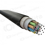 4 skaidulų vienmodis optinis kabelis Excel 205-300 (1 m, LSZH, Dca(s2-d2-a1), OS2, 9/125, 1000N, UV)