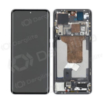 Xiaomi 12 5G / 12X / 12S ekranas (juodas) (su rėmeliu) (originalus)