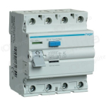 Srovės nuotekio relė Hager CD463J (AC, 63A, 4P, 30mA, 400V)