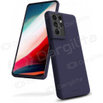 Samsung Galaxy S25 FE dėklas Mercury Silicone Case (tamsiai mėlynas)