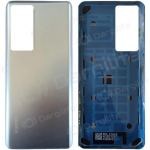 Xiaomi 12T, 12T Pro galinis baterijos dangtelis (sidabrinis)