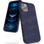 Apple iPhone 15 Plus dėklas Mercury "Silicone Case" (tamsiai mėlynas)
