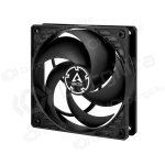 ARCTIC P12 Silent ypač tylus korpuso ventiliatorius, 3-pin, 120mm, juodas