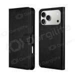 Apple iPhone 11 dėklas "HDD Clasp Wallet Case" (juodas)