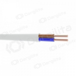 Jėgos kabelis Lietkabelis YDYp 2x1 mm&sup2; varinis PVC 100 m ritė
