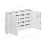 Hager 192 mod. vir&scaron;tinkinis metalinis skydelis FWB44