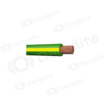 Kabelis MKEM-HF C Pro 1x6 (1m., geltonai/žalias)