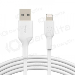 Lightning laidas Belkin Boost Charge USB-A į Lightning 2 m baltas