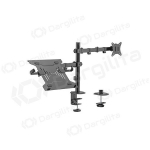 17&rdquo;-32&rdquo; monitoriaus ir 10&rdquo;-15.6&rdquo; ne&scaron;iojamo kompiuterio laikiklis