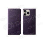 Samsung Galaxy S22 dėklas "HDD Magnetic Wallet Case" (violetinis)
