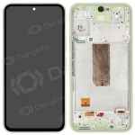 Samsung Galaxy A54 ekranas (&scaron;viesiai žalias) (su rėmeliu) (originalus)