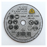 Mini metalo pjovimo diskas KLINGSPOR A 660 R Supra, 50x1,0x6 mm