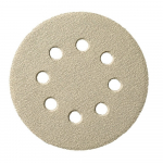 &Scaron;lifavimo popieriaus diskeliai KLINGSPOR PS 73 CWK, 125 mm, 8 skylės, GLS 5, su veliūru : grudetumas - 80