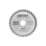 Medienos pjovimo diskas ORIENTCRAFT 125x36Tx22,23 mm