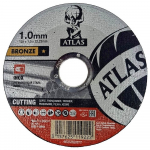 Nerūdijančio plieno pjovimo diskas ATLAS, Inox A60T-BF41, 125x1,0x22,23 mm