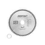 Medienos, aliuminio pjovimo diskas ORIENTCRAFT 216x60Tx32/30 mm