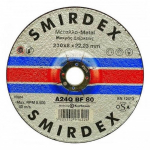 Abrazyvinis metalo &scaron;lifavimo diskas SMIRDEX 913 Metal, A24Q-BF80, 230x8.0x22 mm