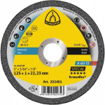 Abrazyvinis metalo pjovimo diskas KLINGSPOR A 60 TZ Special, 125x1,0x22,23 mm