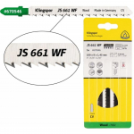 Pjūkleliai siaurapjūkliui KLINGSPOR JS 661 WF, 100x8x1,45 mm, medienai, 5 vnt.