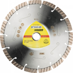 Deimantinis diskas betonui KLINGSPOR DT 900 UD Special, 230x2,6x22,23 mm, Turbo