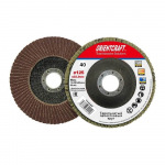 Lapelinis &scaron;lifavimo diskas ORIENTCRAFT medienai, metalui, 125x22,23 mm, tiesus, 116.00AF : grudetumas - 40