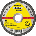 Aliuminio pjovimo diskas KLINGSPOR A 60 N Supra, 125x1x22,23 mm