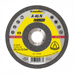 Aliuminio pjovimo diskas KLINGSPOR A 46 N Supra, 125x2,5x22,23 mm, i&scaron;lenktas
