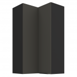 Pakabinama kampinė spintelė (60x60/108) - 90&deg;