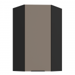 Pakabinama kampinė spintelė (60x60/108) - 45&deg;