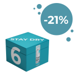 Stay Dry nano danga avalynei, tekstilei ir odai, 300ml (Pakuotės dydis: Rinkinys po 6)