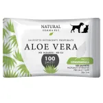 Wet Dog & Cat Wipes Aloe Vera Scent for Coat
