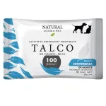 Wet Dog & Cat Wipes Talcum Scent for Coat Care