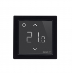 Termostatas Devi DEVIreg Touch, įleidžiamas, juoda, 8.5 cm, 5 - 45 &deg;C